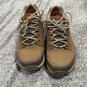 Ahnu Men's Brown and Gray Athletic Shoes